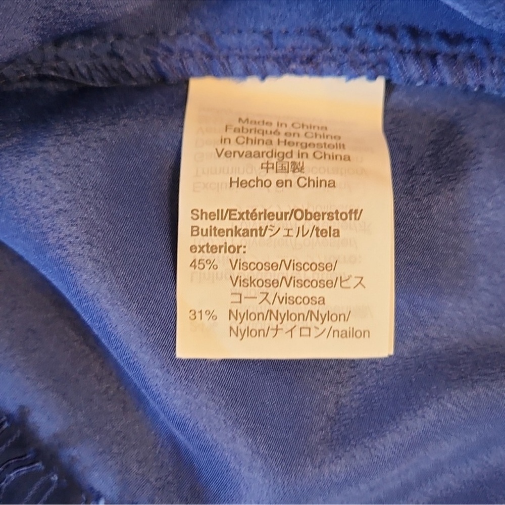 NWOT J. Crew Cobalt Blue Lace Sleeveless Top.      Sz S - Picture 7 of 7